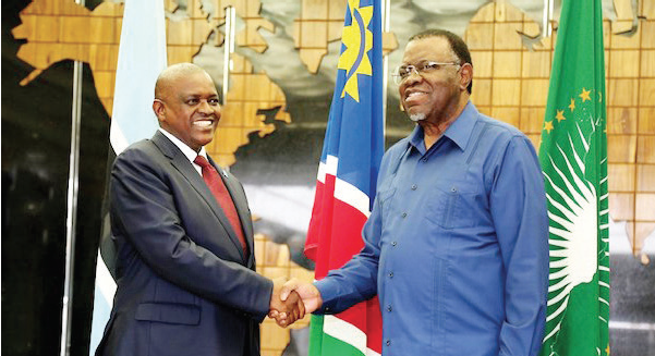 Geingob heads to Botswana