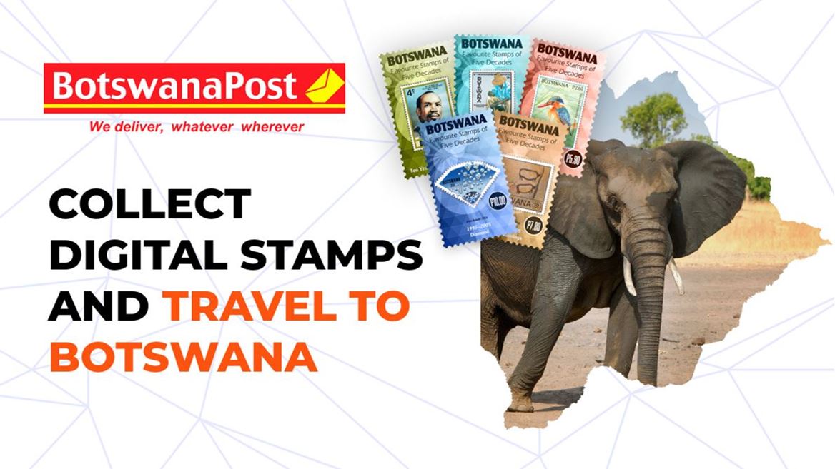 Collect and travel to Botswana with the new NFT stamps by BotswanaPost