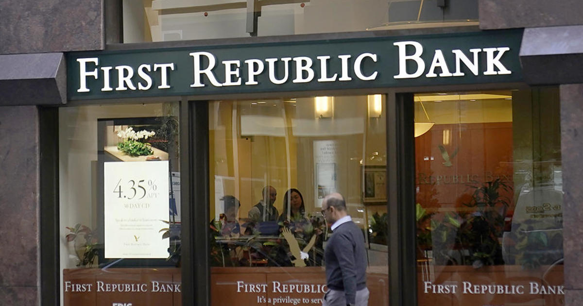What happens to First Republic Bank's stock and deposits now?
